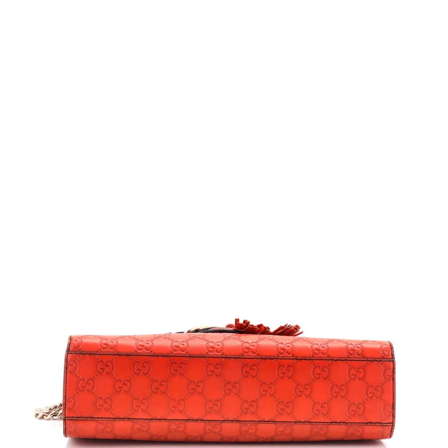 Emily Chain Flap Bag Guccissima Leather Medium
