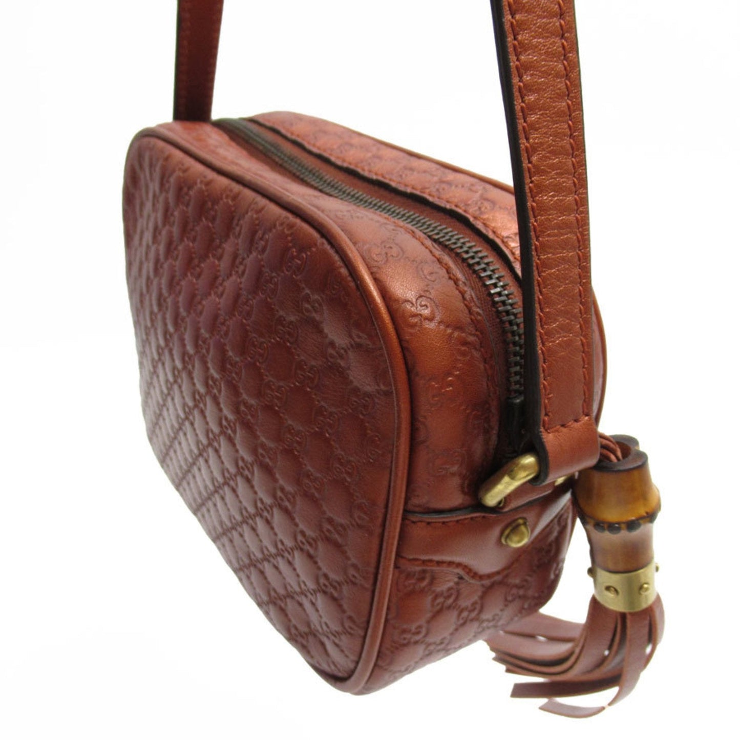 Gucci Micro Guccissima  Leather Shoulder Bag ()