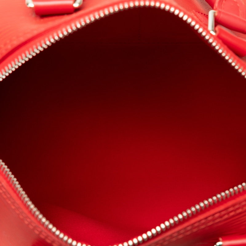 Louis Vuitton Epi Speedy 25 Handbag Mini Boston Bag M43017 Castilian Red Leather  Louis Vuitton