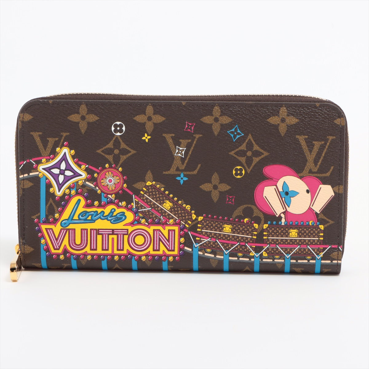 Louis Vuitton Monogram Vivienne Zippie Wallet M69750 Round Zip Wallet