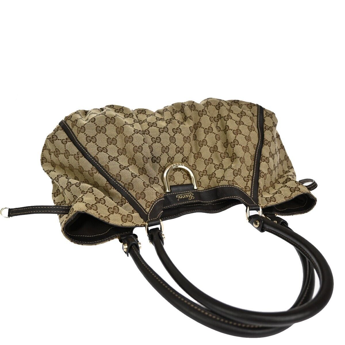Luxury Gucci Trending 2025 Abbey  Canvas Shoulder Bag ()