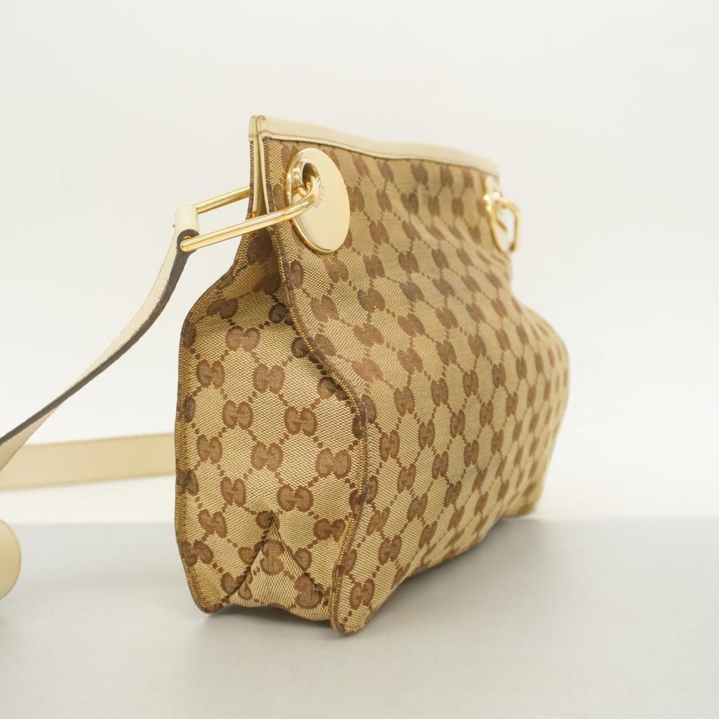 Luxury Gucci Trending 2025 Gg Canvas  Canvas Shoulder Bag ()