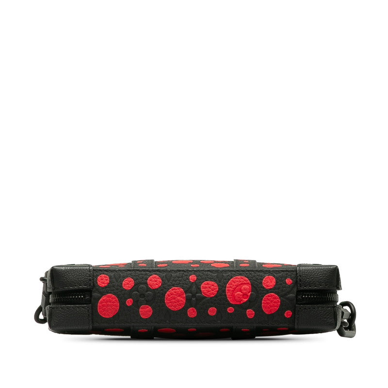 Louis Vuitton M81905 Black Red Leather  Louis Vuitton M81905 Black Red Leather Lady Louis Vuitton