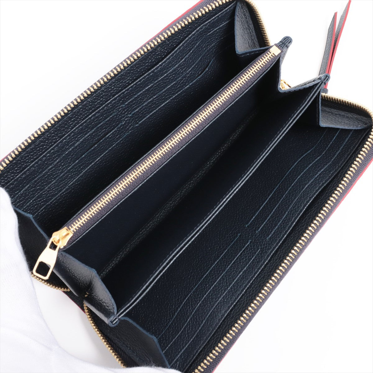 Louis Vuitton Implant  Wallet M62121 Marine Round Jeep Wallet