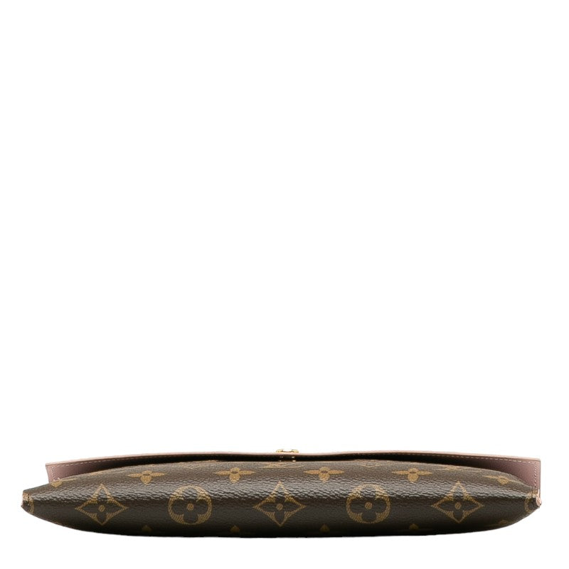 Louis Vuitton Monogram Pochette Kirigami Clutch Bag Second Bag Pocket 3 Set M62034 Brown Pink PVC Leather  Louis Vuitton