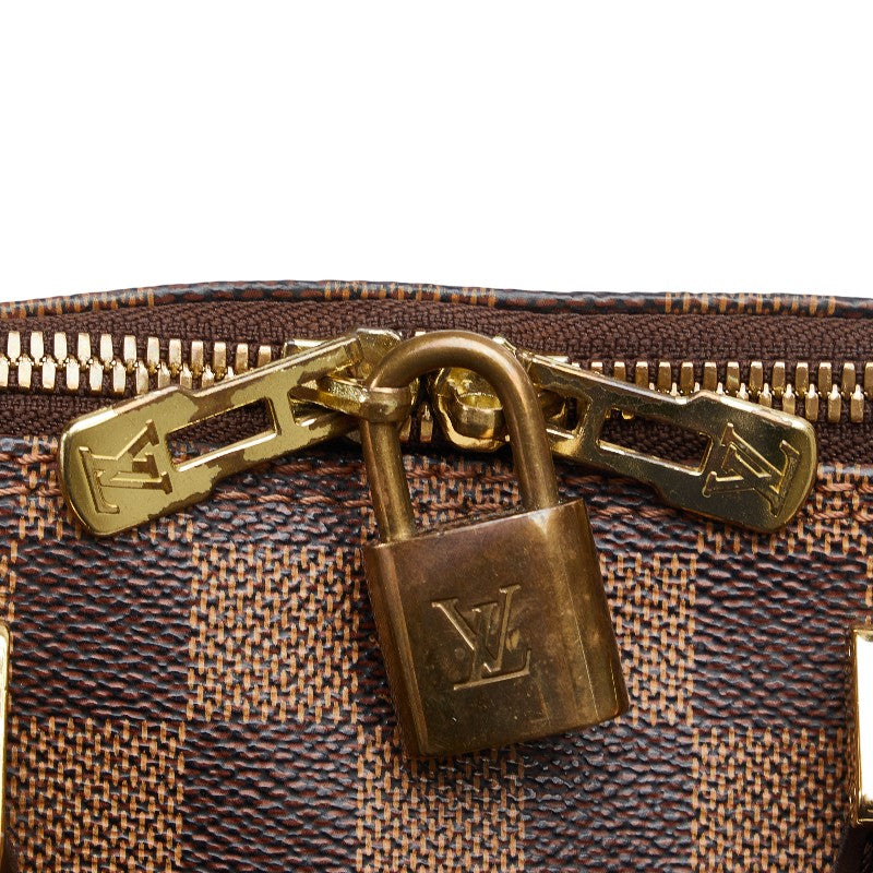 Louis Vuitton Almaty PM Handbag N53151 Brown PVC Leather  Louis Vuitton