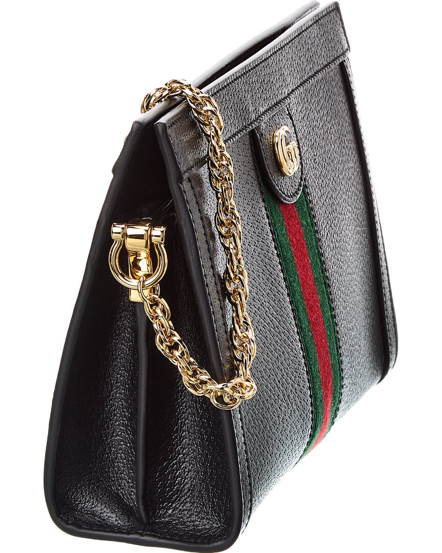 Luxury Gucci Trending 2025 Ophidia Small Leather Shoulder Bag
