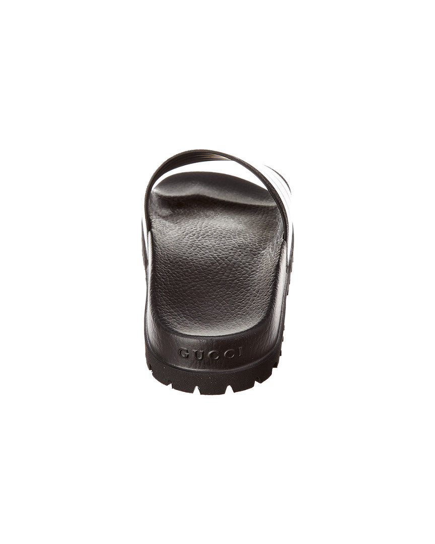 Gucci Web Rubber Slide
