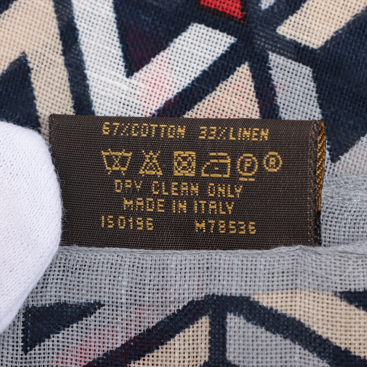 Louis Vuitton Stone Cotton X Linen M78536 Ethereum Diamonds V.