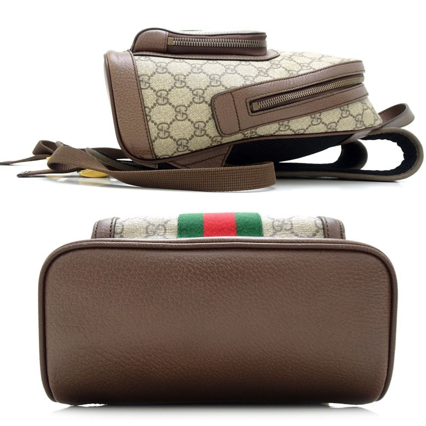 Gucci Ophidia  Canvas Backpack Bag ()