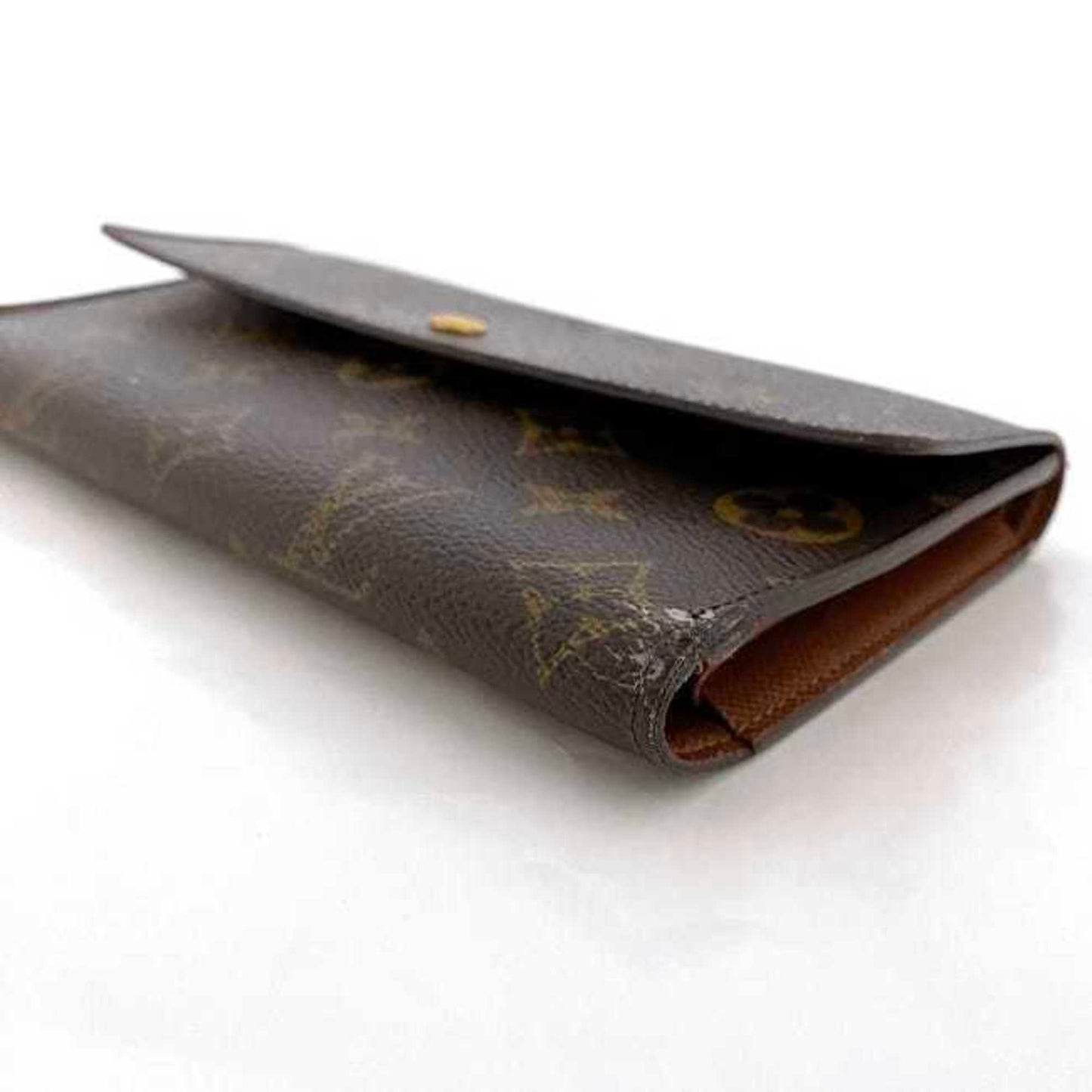 Louis Vuitton Portefeuille Sarah  Canvas Wallet  ()