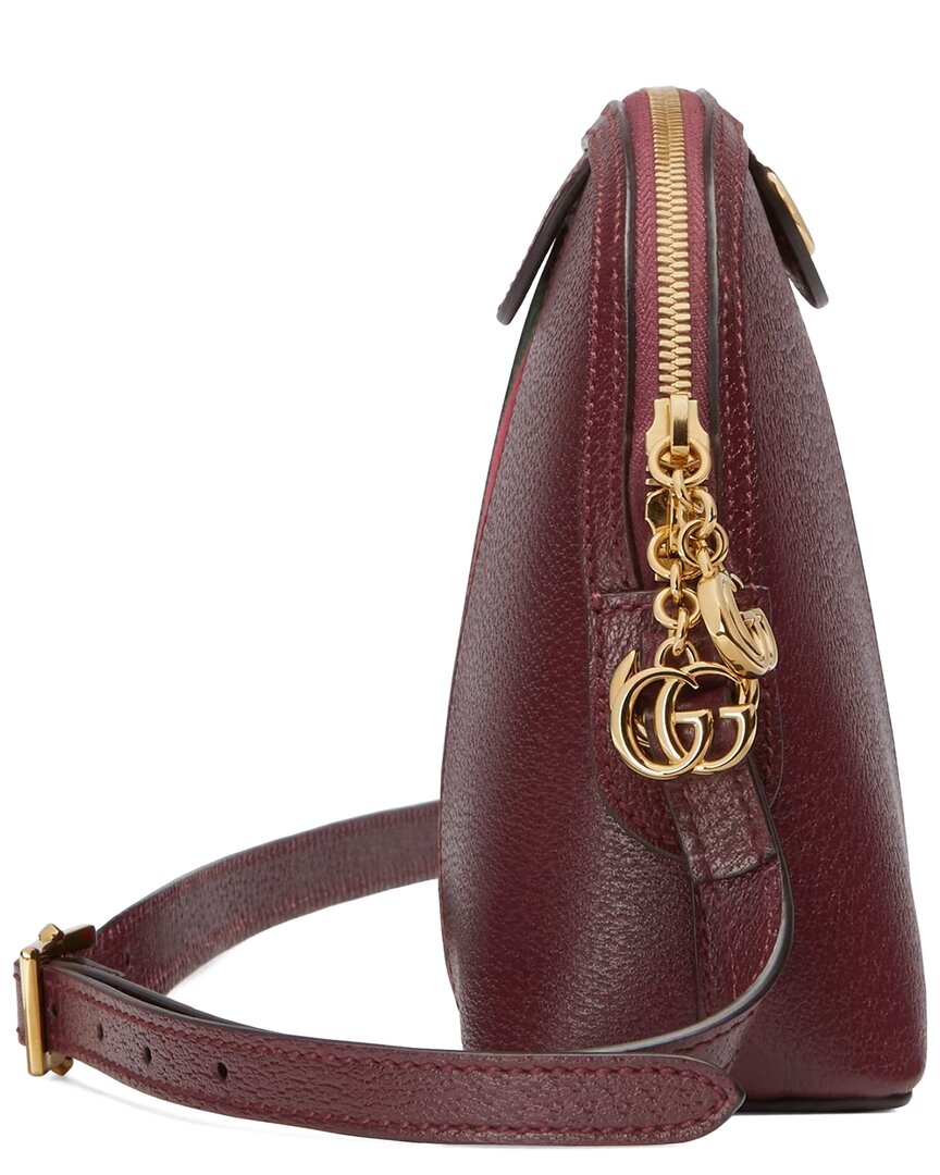 Luxury Gucci Trending 2025 Ophidia Small Leather Shoulder Bag