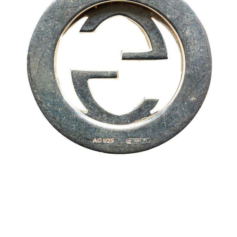 Gucci Interlocking G Silver Necklace