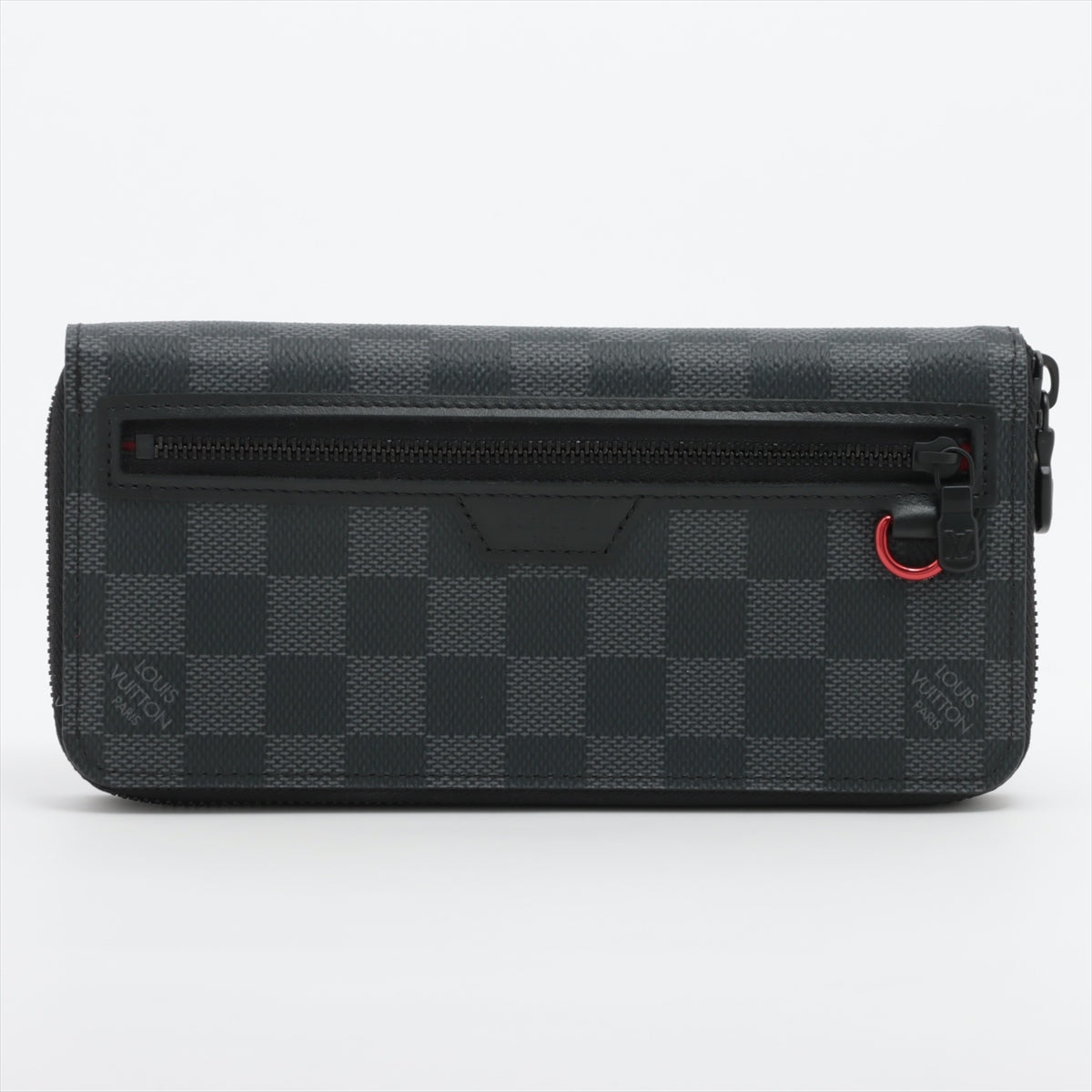 Louis Vuitton Damiere Utility Zippie Wallet Vertical N60355 Round Zip Wallet