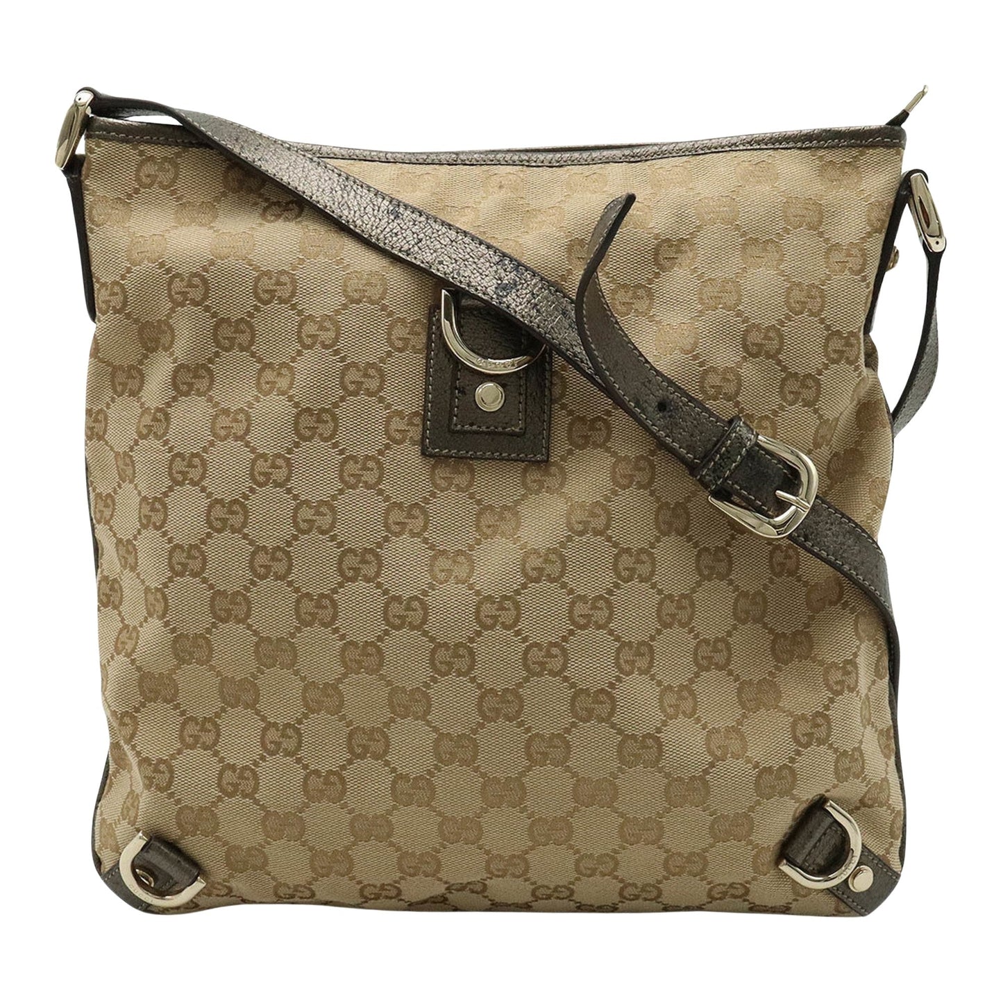 Luxury Gucci Trending 2025 Gg Canvas  Canvas Shoulder Bag ()