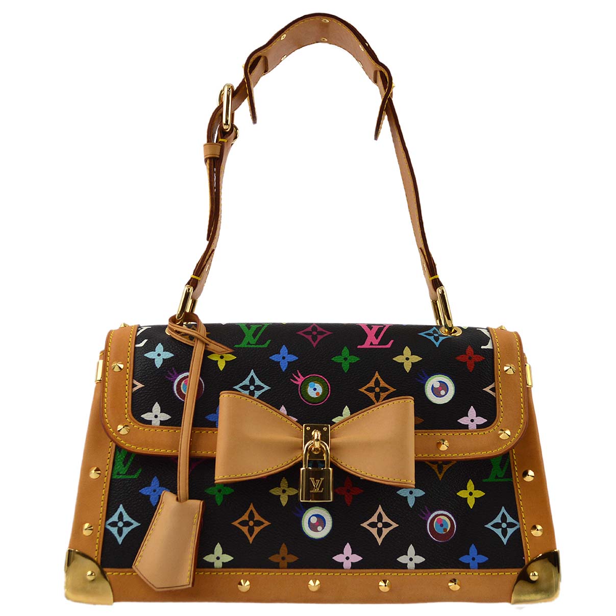 Louis Vuitton Black Eye Love Monogram Sac Lava Handbag M92050