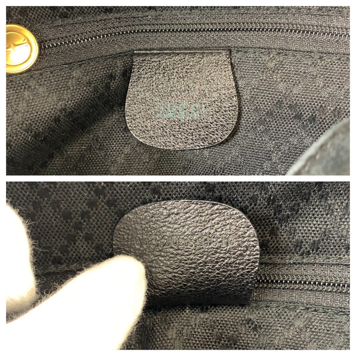 Luxury Gucci Trending 2025 Suede/Leather Bamboo Backpack