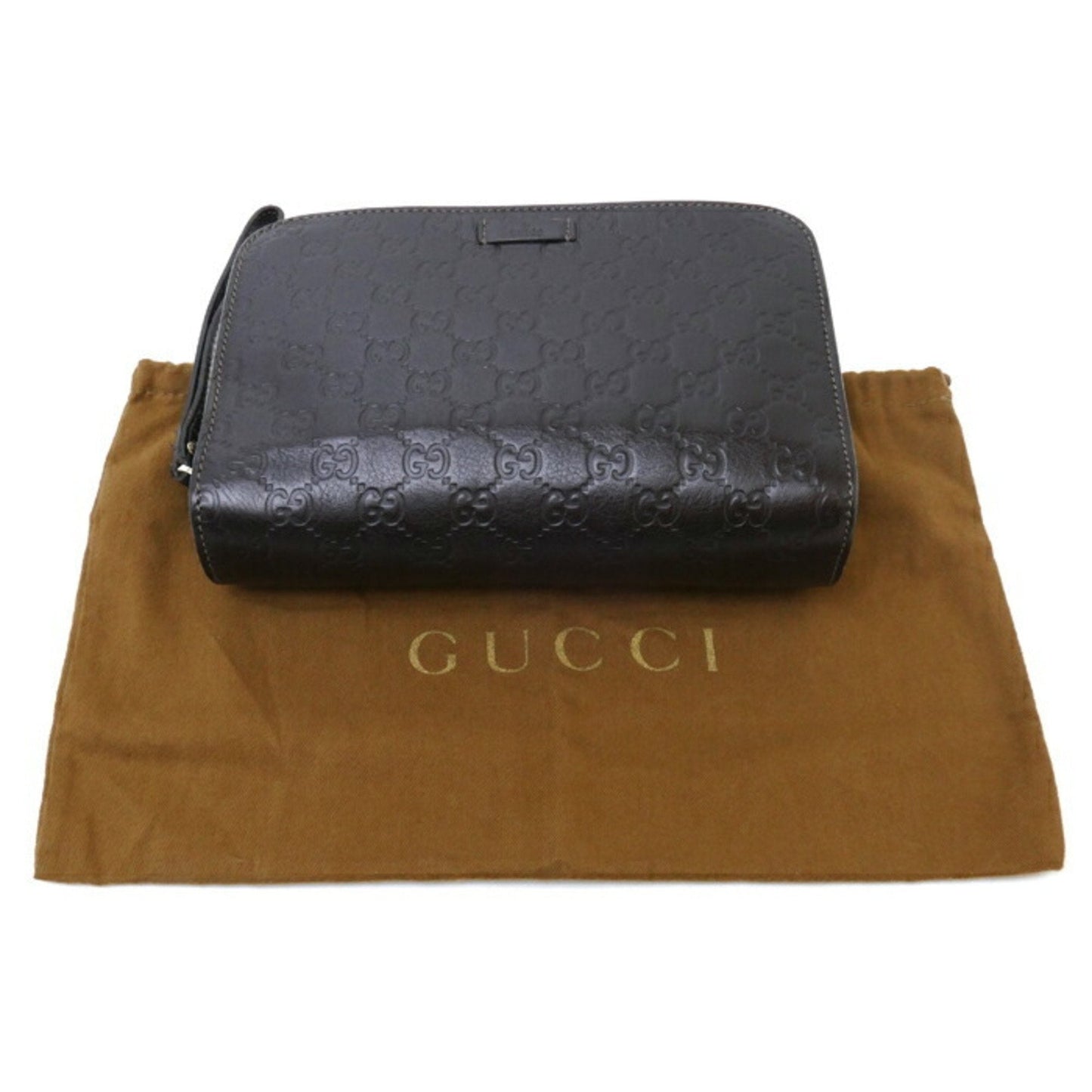 Luxury Gucci Trending 2025  Leather Clutch Bag ()