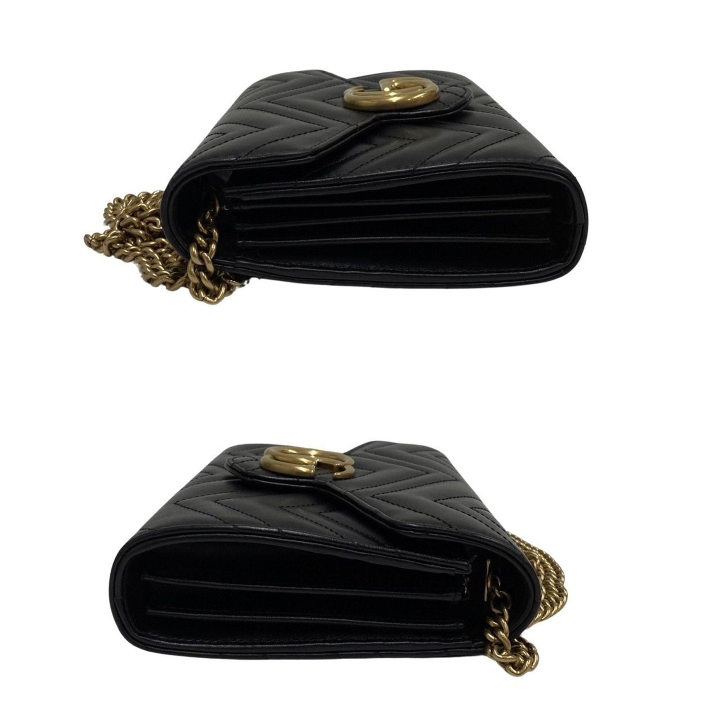 Luxury Gucci Trending 2025 Gg Marmont  Leather Wallet  ()