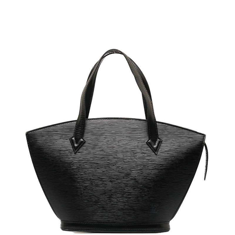 Louis Vuitton Epi Sanjack Handbag M52272 Noneir Black Leather  Louis Vuitton