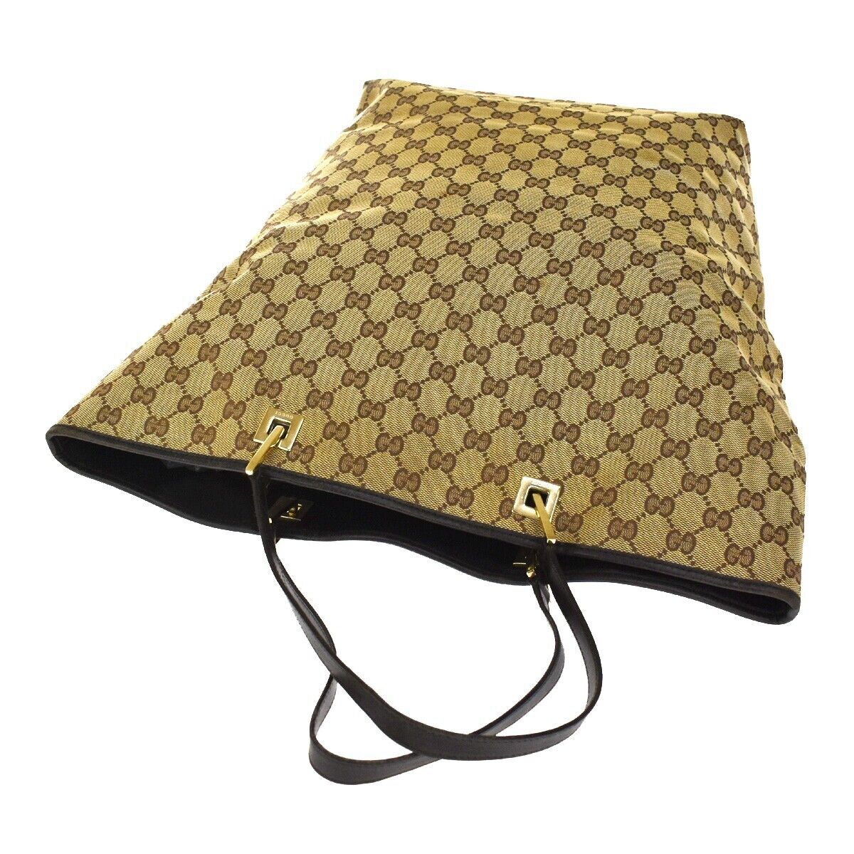 Gucci Gg Canvas  Canvas Tote Bag