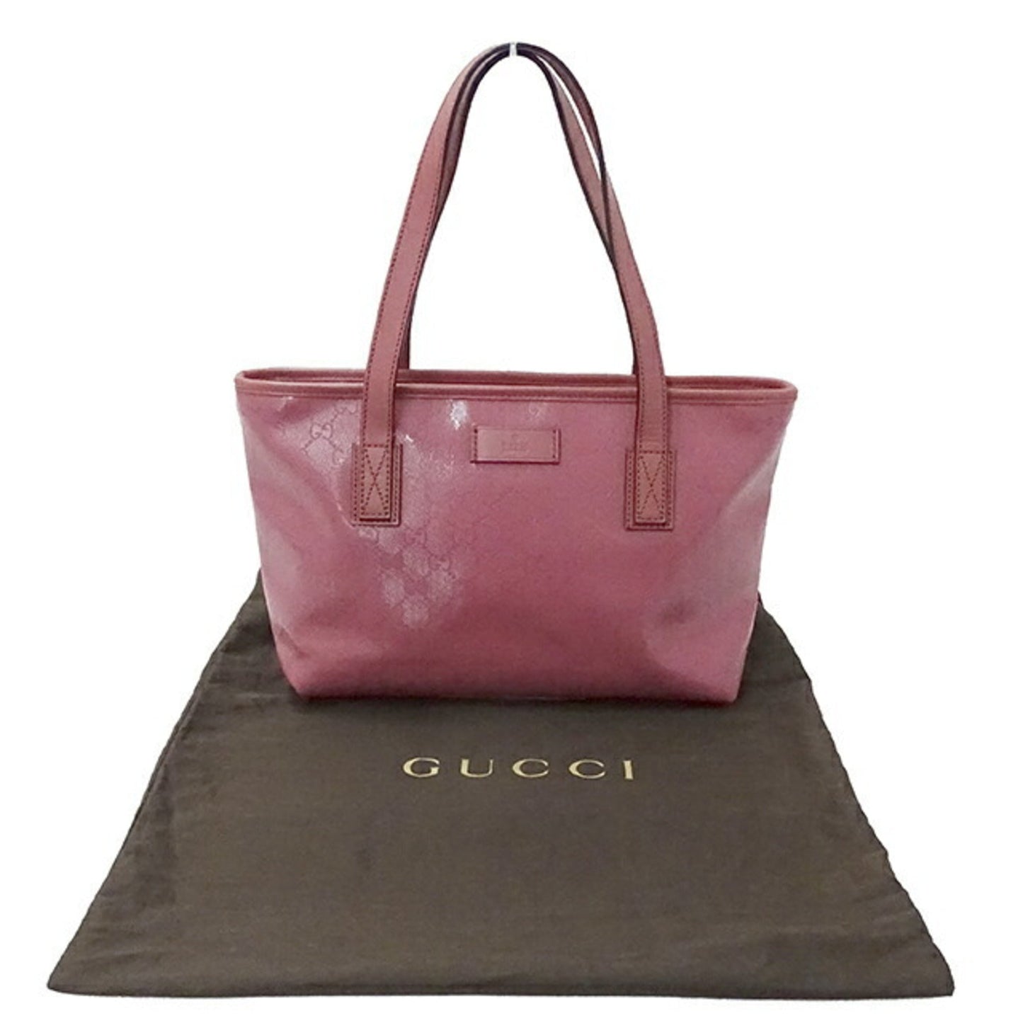 Gucci Gg Imprimé  Leather Shoulder Bag ()
