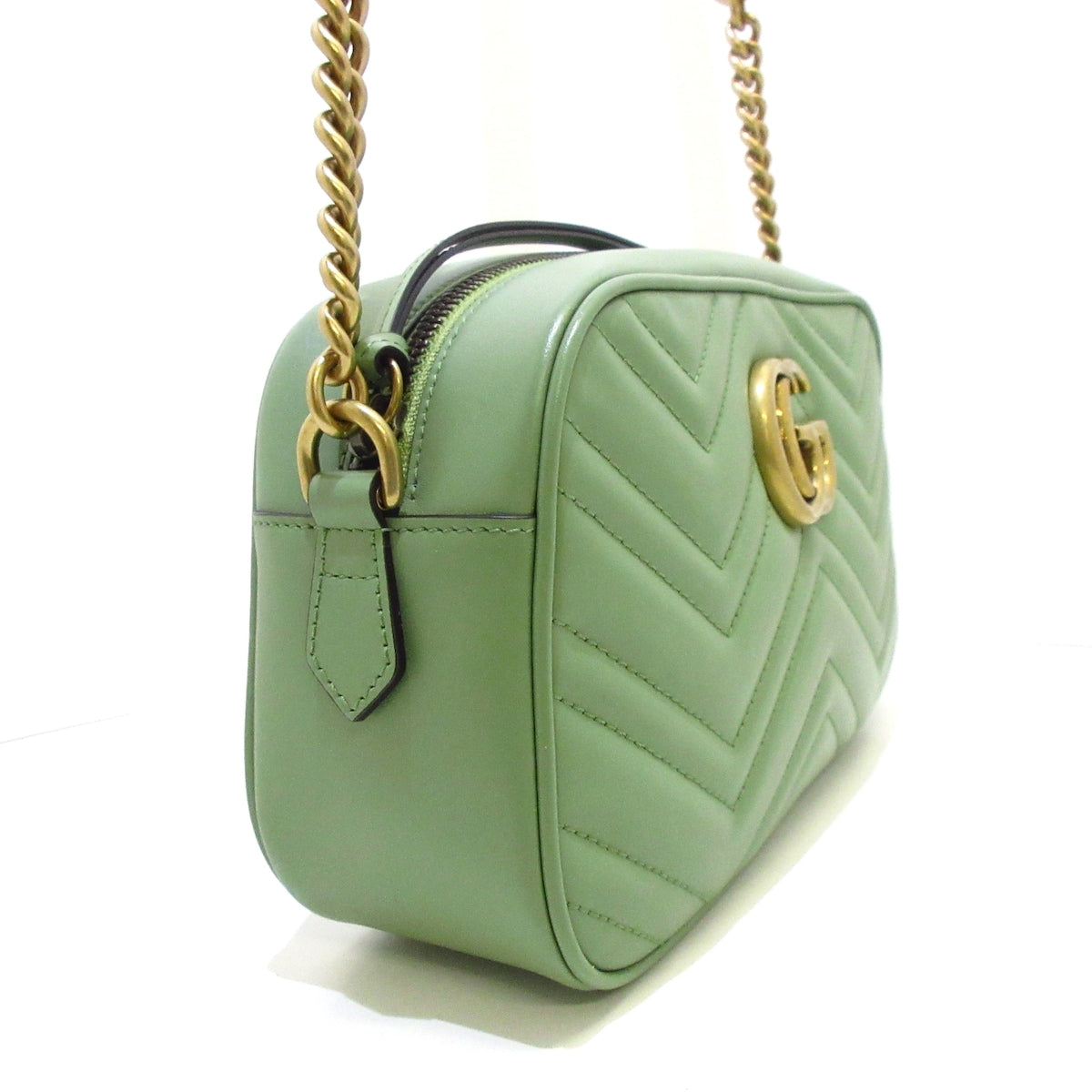 Luxury Gucci Trending 2025 Gg Marmont  Leather Shoulder Bag ()