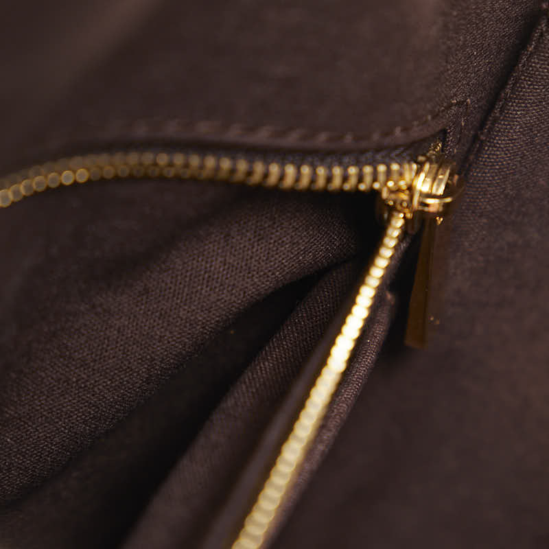 Louis Vuitton Monogram Vernis Vermont Avenue Chain Shelter Bag M91279 Amarant Pearl Patent Leather  Louis Vuitton