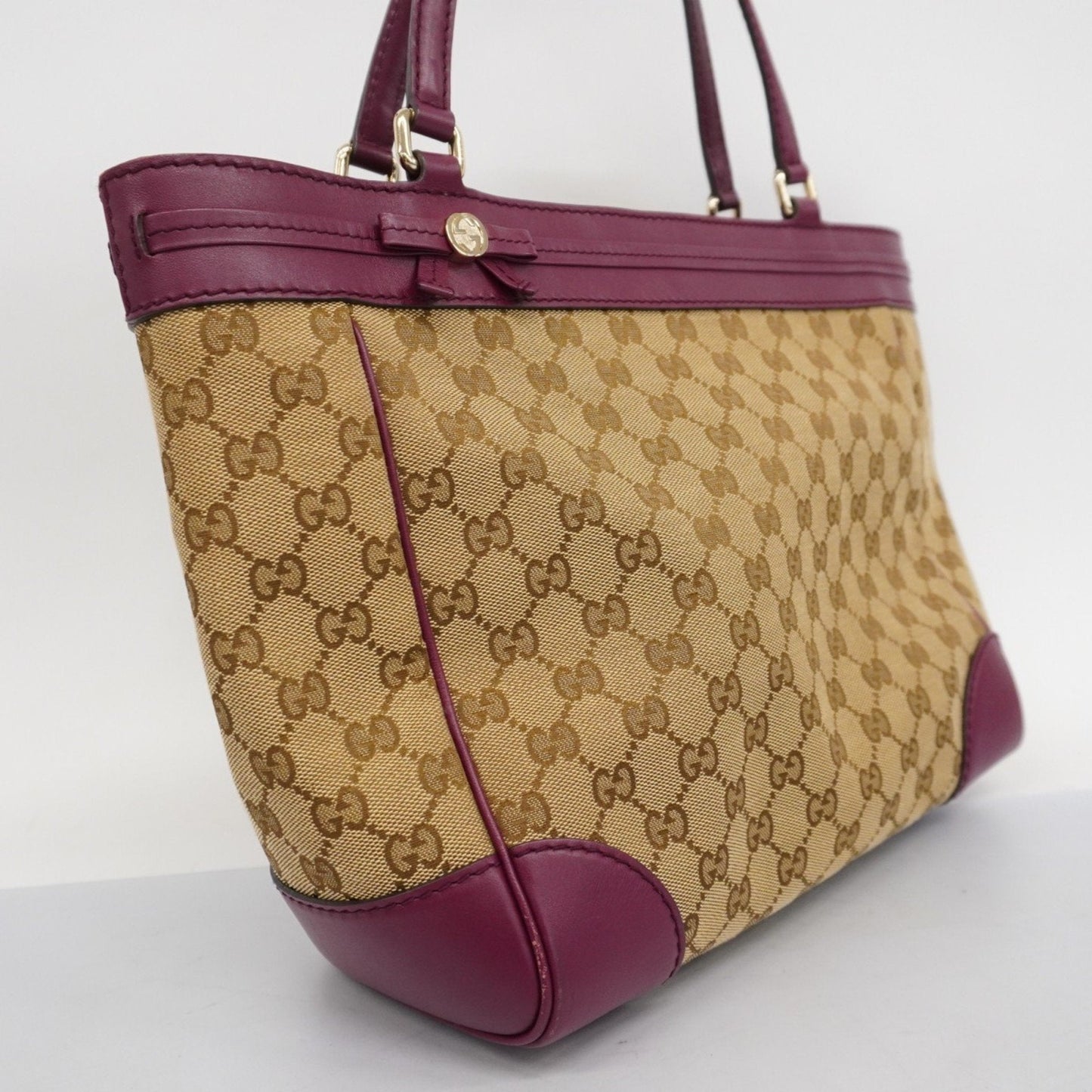 Gucci Gg Canvas  Canvas Tote Bag ()