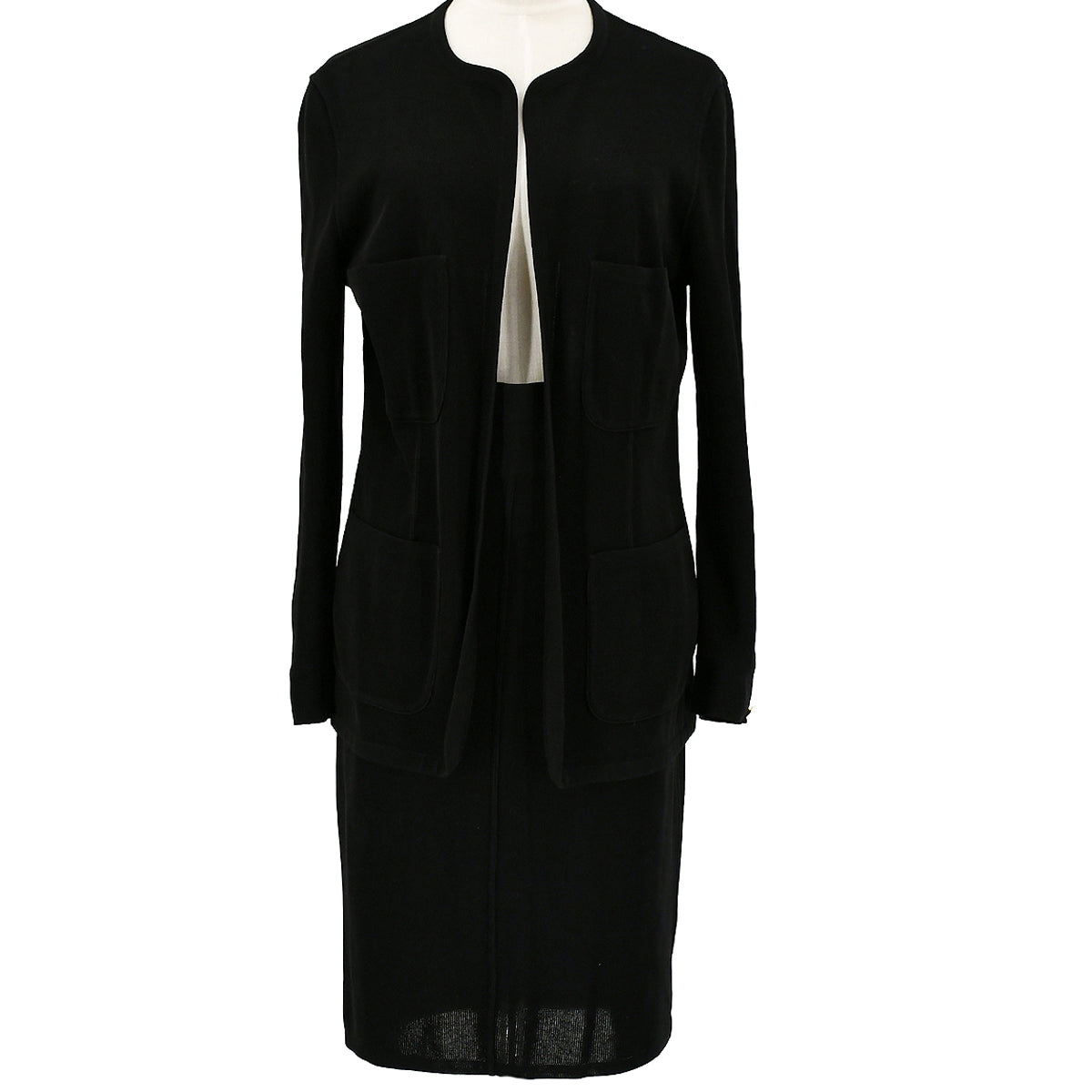 Luxury Chanel 1989 skirt suit #40 #38