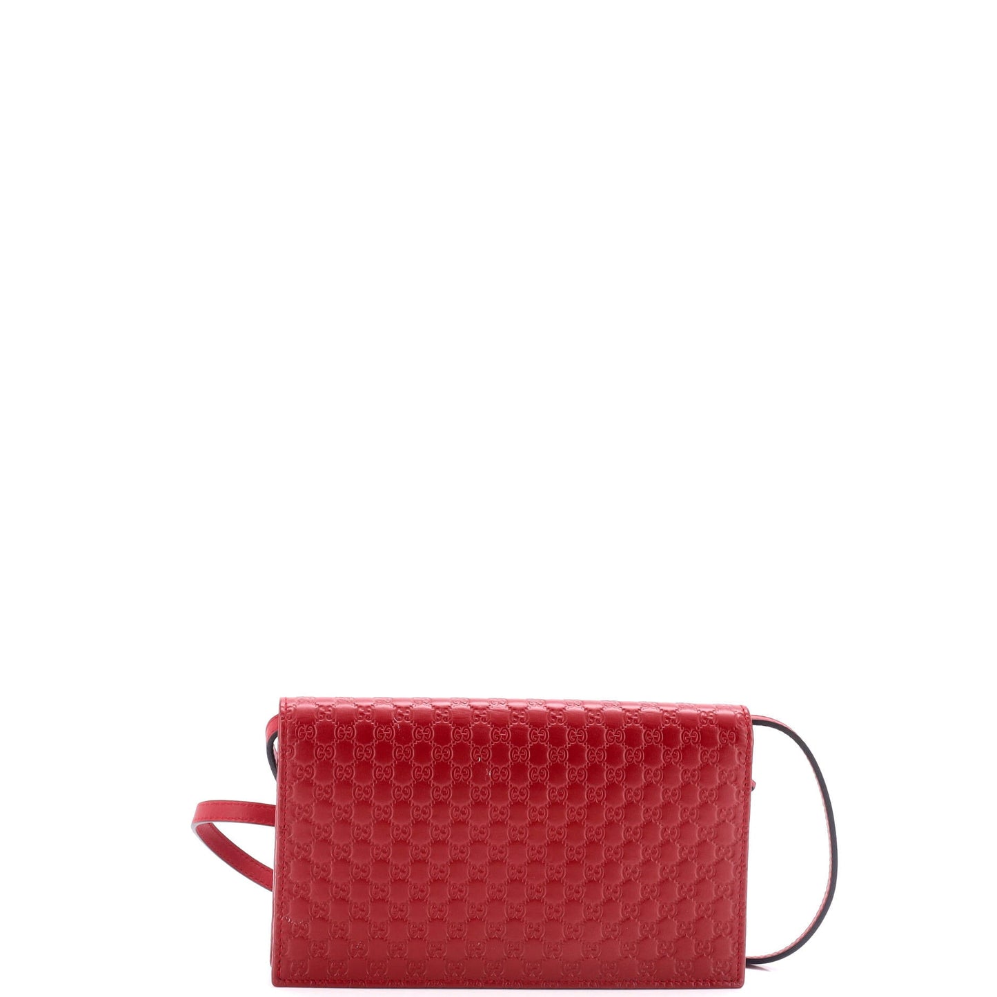 Wallet on Strap Microguccissima Leather