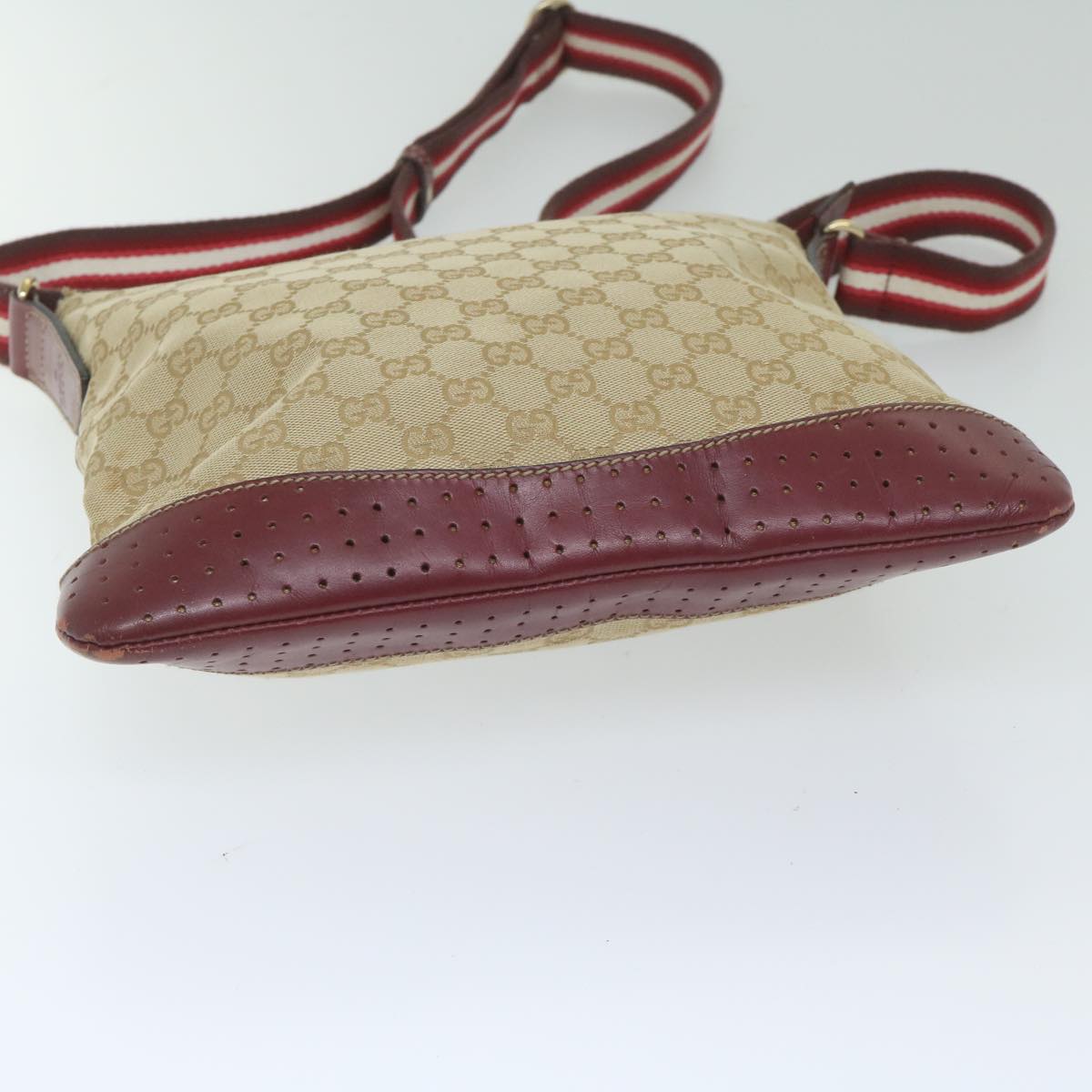 Luxury Gucci Trending 2025 Sherry  Canvas Shoulder Bag ()