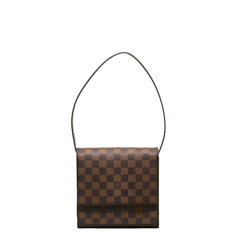 Louis Vuitton Tribekamini Shoulder Bag N51162 Brown PVC Leather  Louis Vuitton