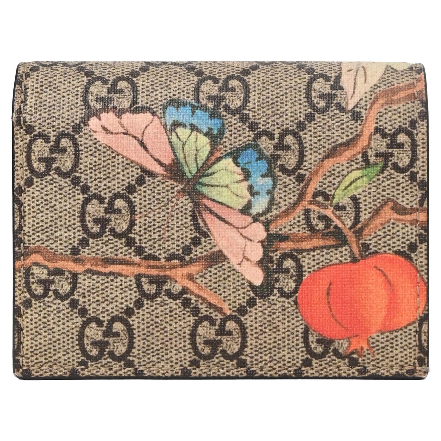 Gucci GG Canvas Bifold Wallet in Multicolor Canvas