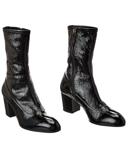 Luxury Gucci Trending 2025 Patent Boot ( )