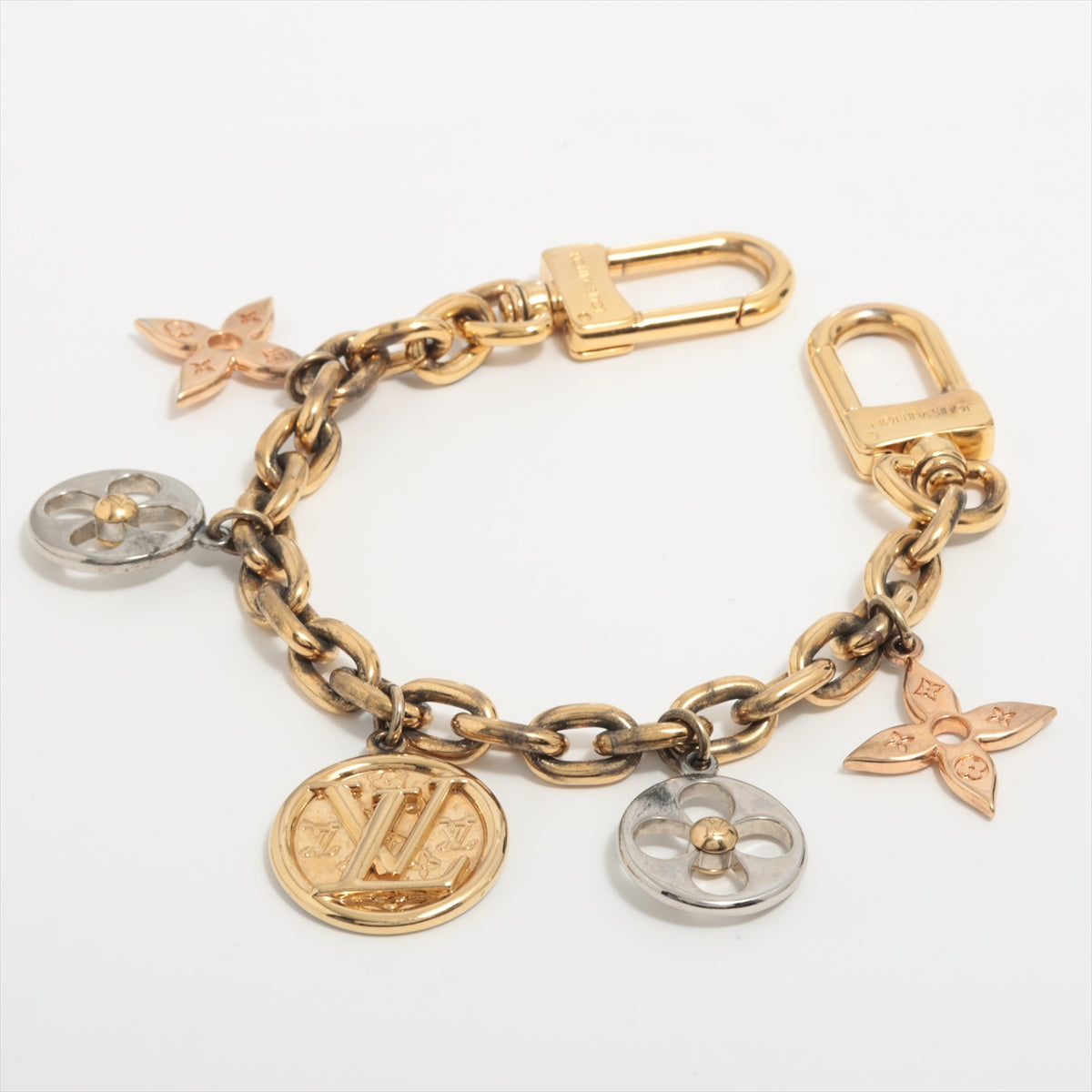 Louis Vuitton M01001 Vision Sack Chain Nanograms BY4212 Charm GP Gold