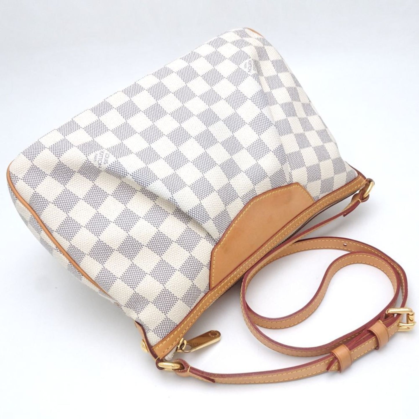 Louis Vuitton Siracusa  Canvas Shoulder Bag ()