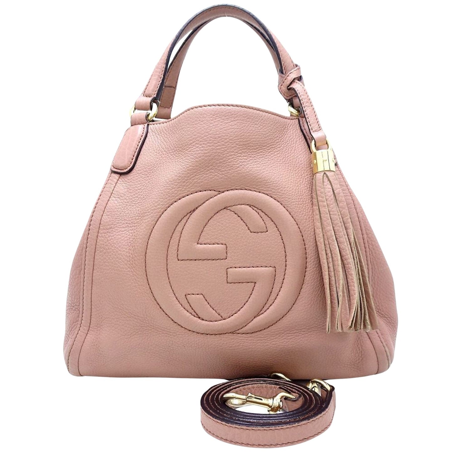 Gucci Soho  Leather Handbag ()