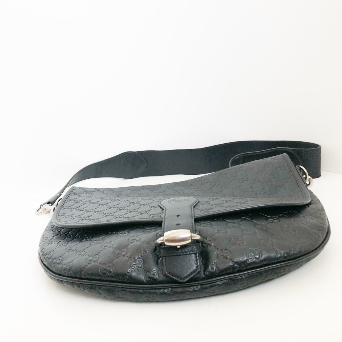 Luxury Gucci Trending 2025 Shima Line  Leather Shoulder Bag ()