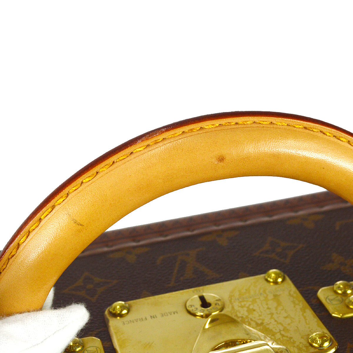 Louis Vuitton Bisten 60 Trunk Luggage Suitcase Monogram M21326