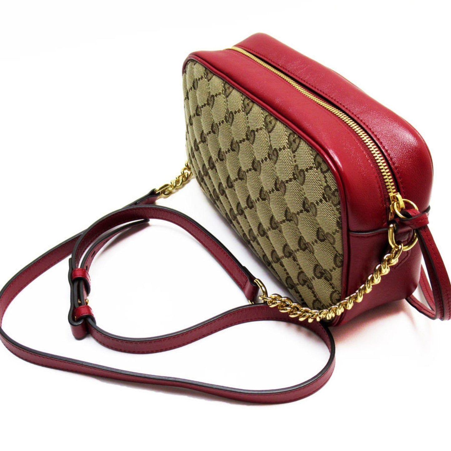 Gucci Gg Marmont  Canvas Shoulder Bag ()