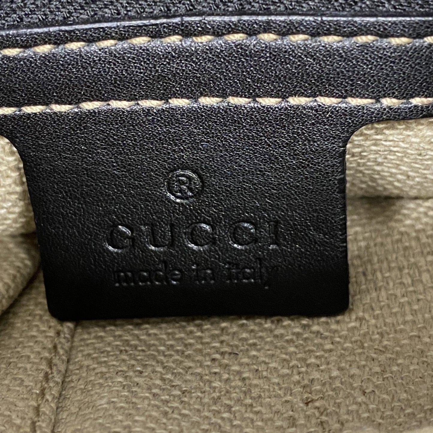 Gucci  Leather Shoulder Bag