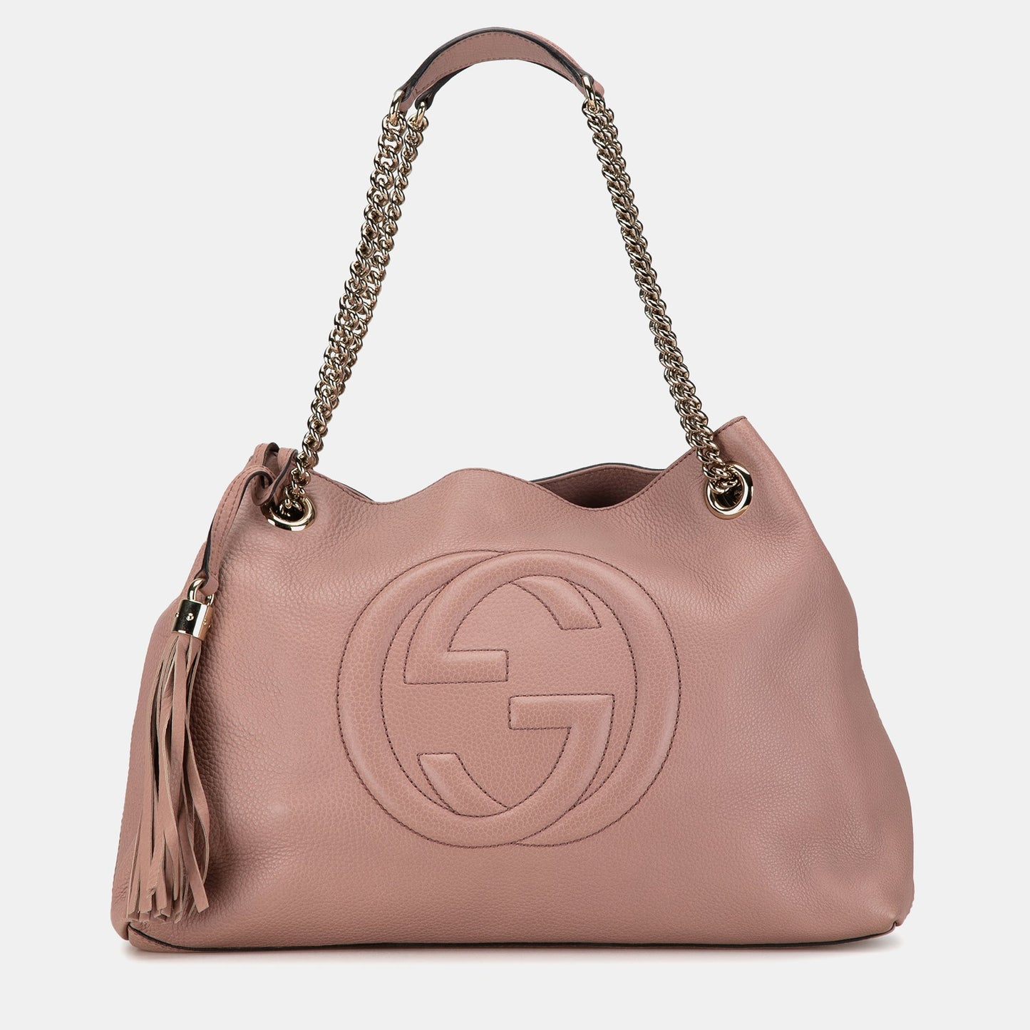 Luxury Gucci Trending 2025 Medium Soho Chain Tote