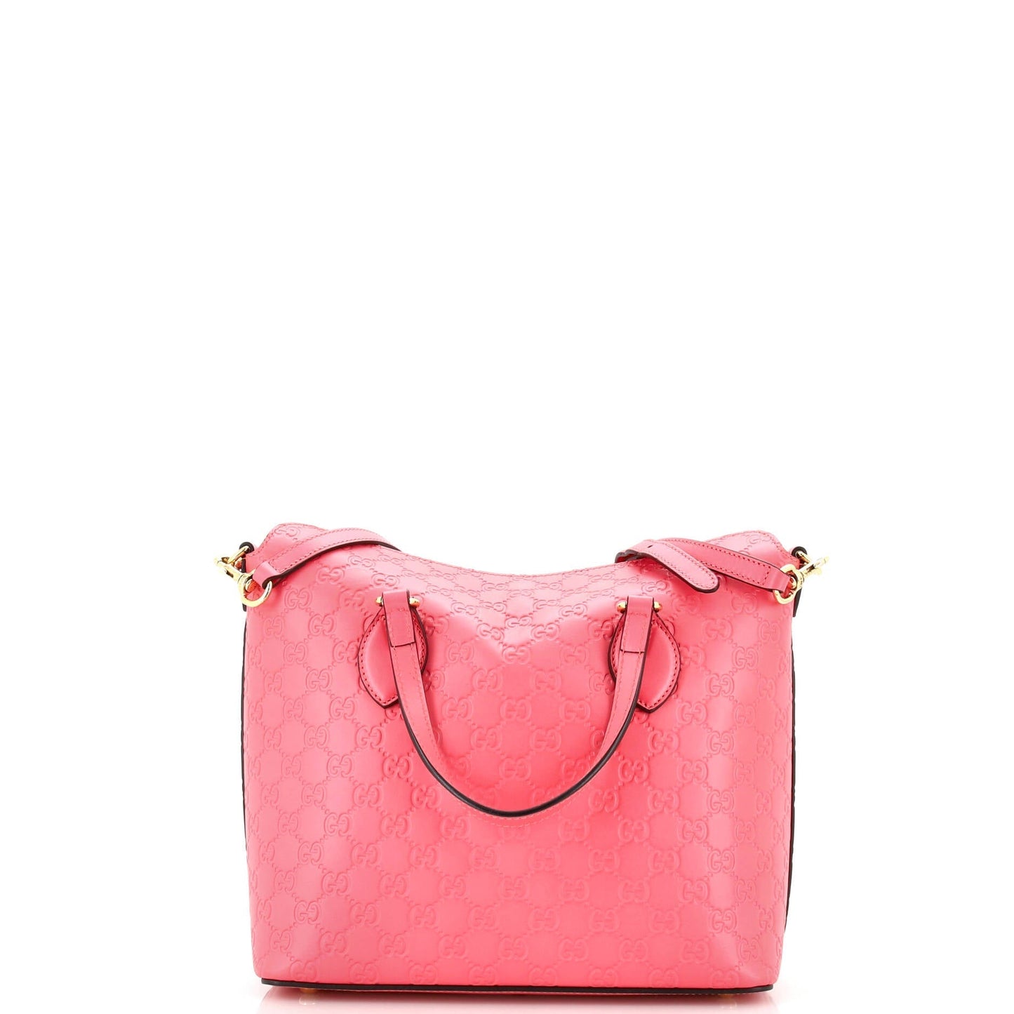 Signature Fold Over Tote Guccissima Leather Medium