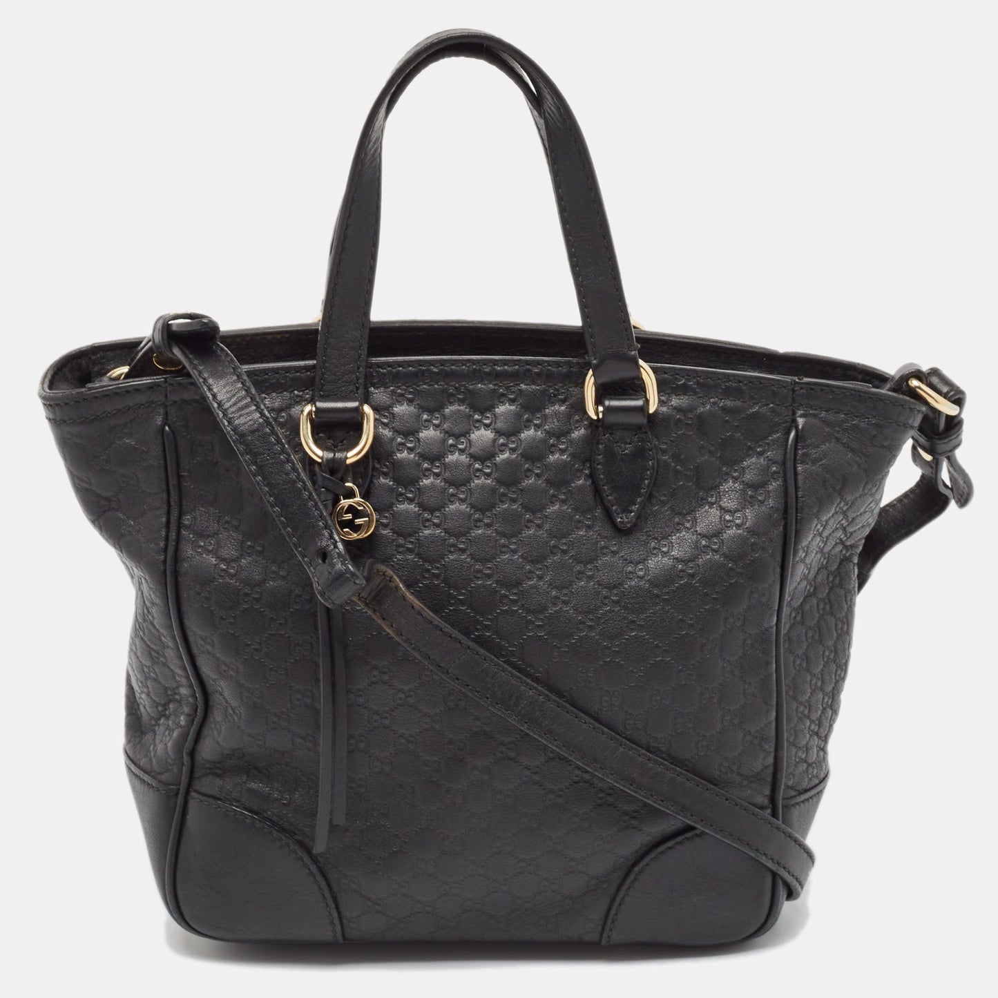 Luxury Gucci Trending 2025 Black Luxury Gucci Trending 2025ssima Leather Small Bree Tote
