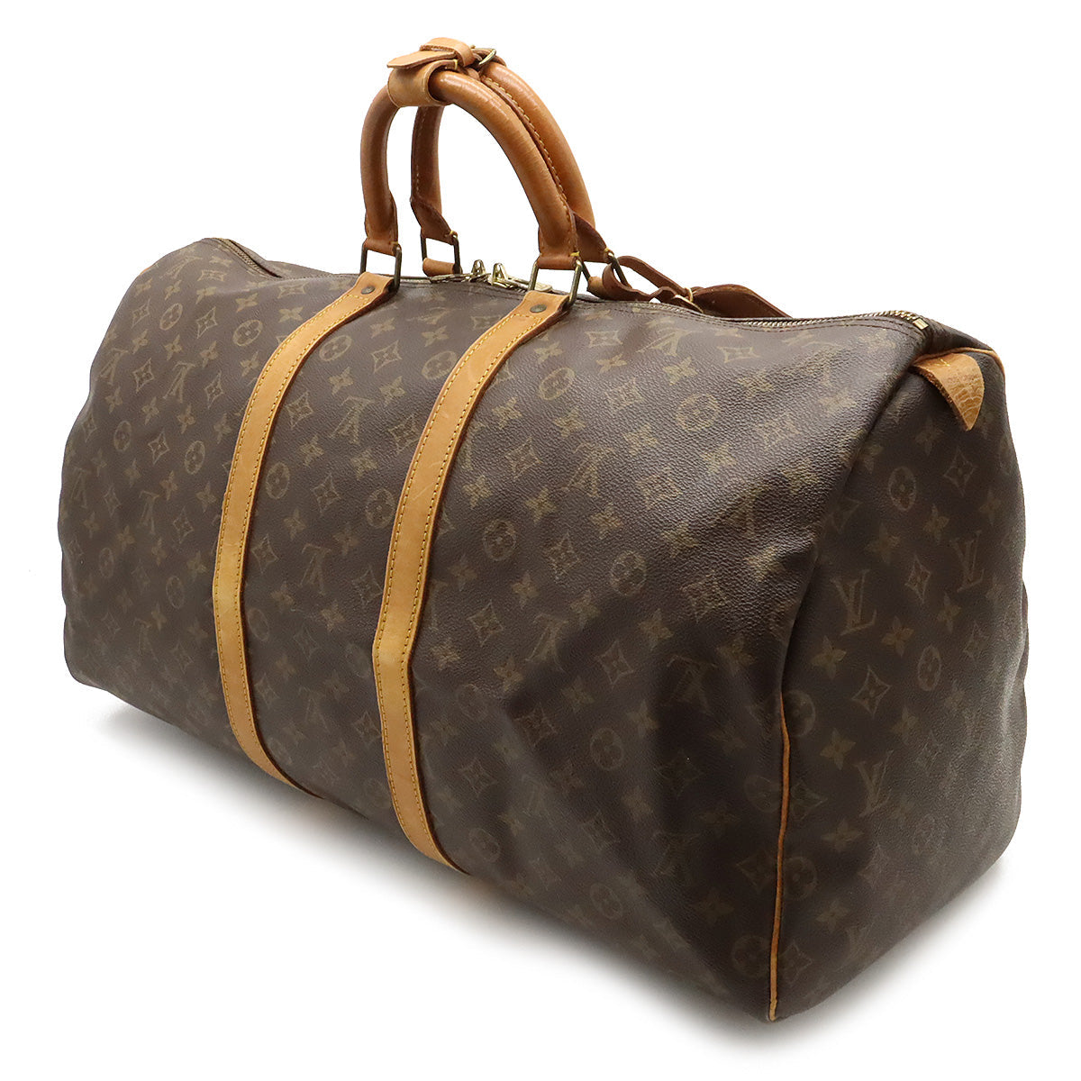 LOUIS VUITTON Louis Vuitton Monogram Keepall 55 Boston Bag Travel Bag M41424