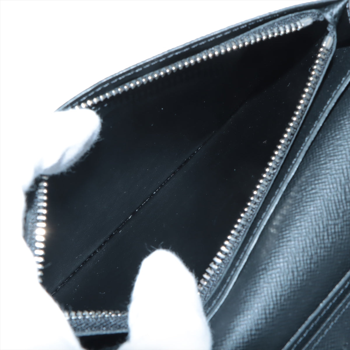 Louis Vuitton Taiga Portfolio Braza M30501 Noneir Long  Reaction Wallet