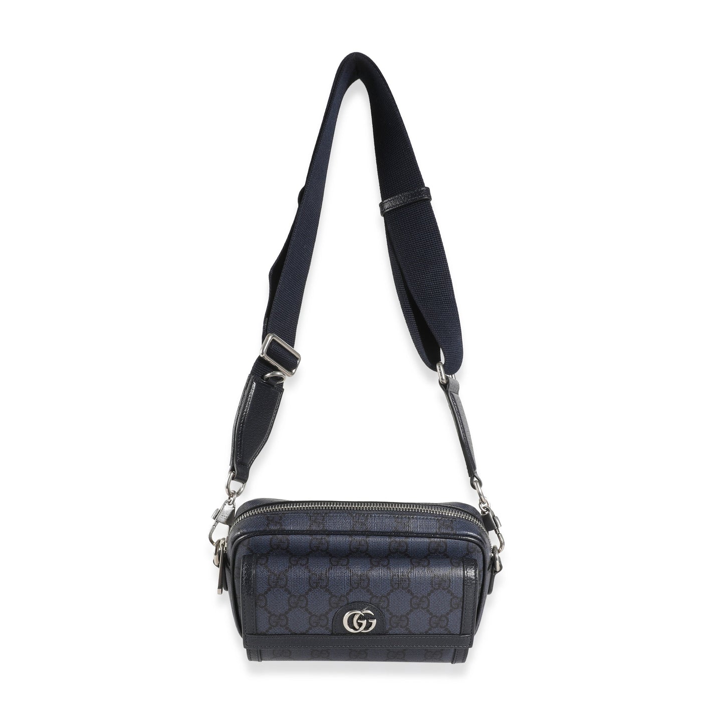 Gucci Navy Supreme Tender Small Ophidia Crossbody