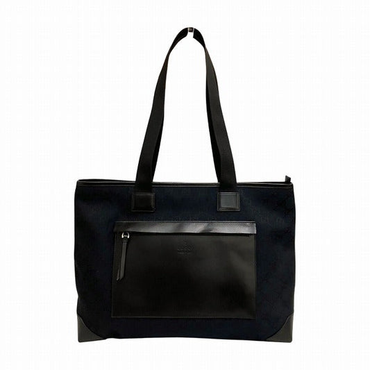 Luxury Gucci Trending 2025 GG Canvas Leather Tote Bag
