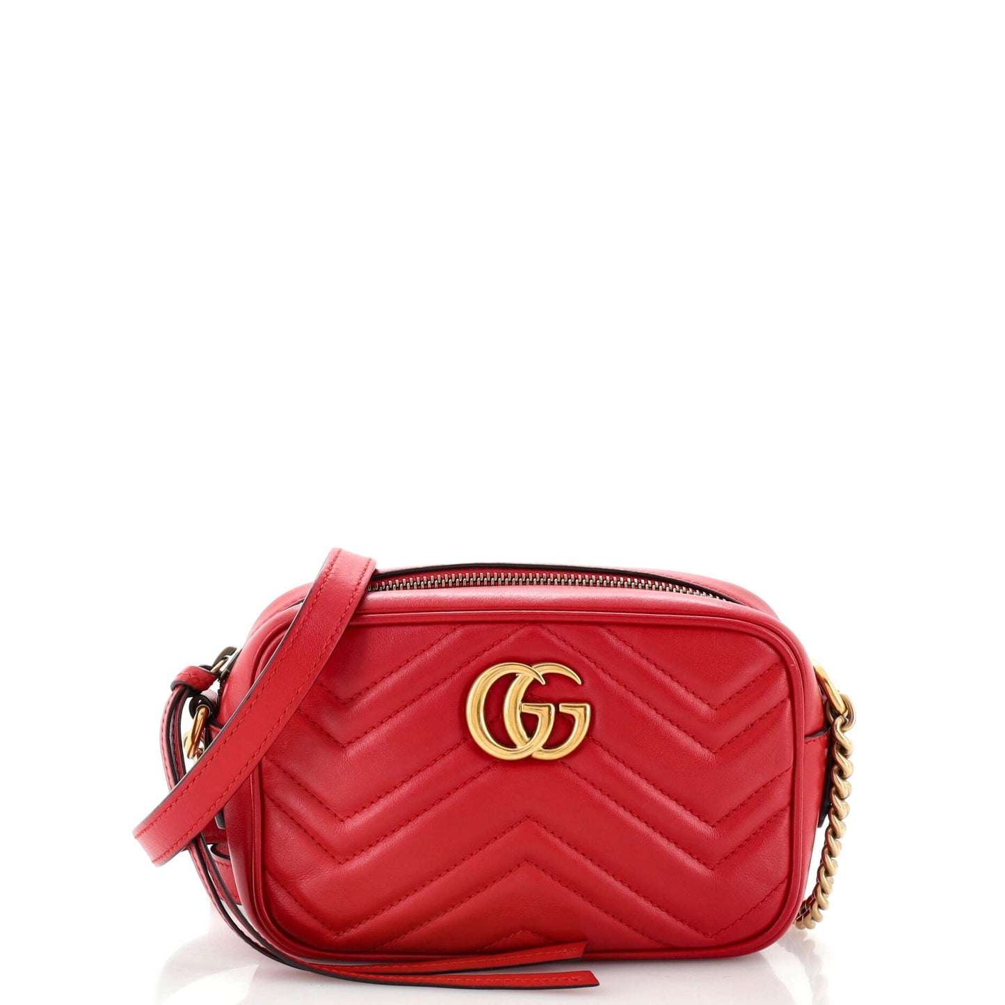 Luxury Gucci Trending 2025 GG Marmont Shoulder Bag Matelasse Leather Mini